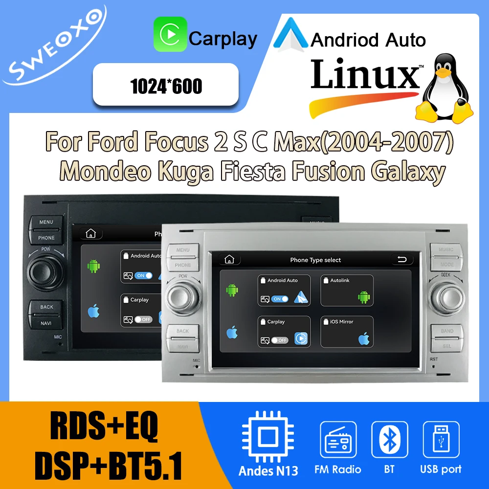 For Ford Focus 2 S …