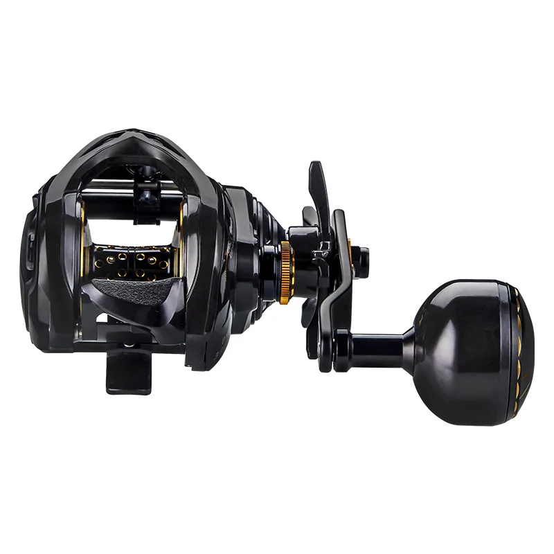 WOEN Sea fishing Baitcasting reel BW300 Deep line cup Wide body Boat fishing Slow shake Fishing wheel 16kg braking force