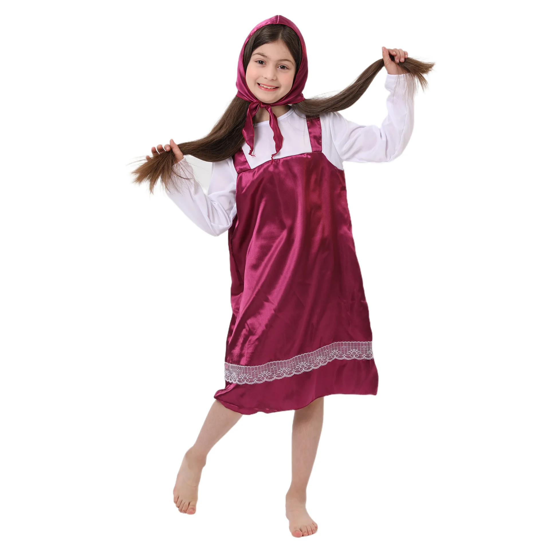 

Nippaya Masha Cosplay Costume Halloween Costume Dress Up
