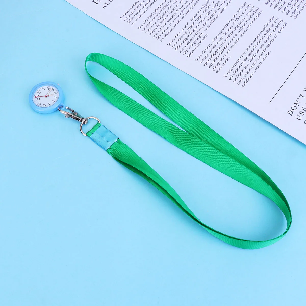 Relógio de enfermeira portátil, durável, médico, design simples, relógios de bolso de quartzo para enfermeiras, médicos, leve, de longa duração e preciso