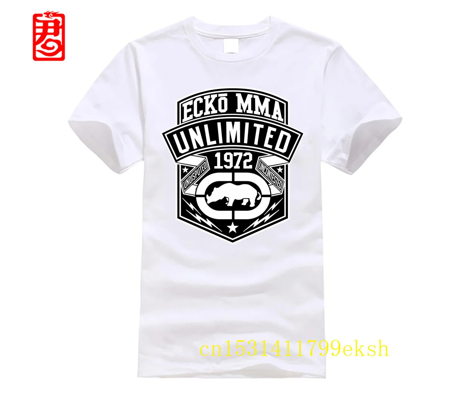 Ecko_Unltd Summer Top Hip Hop Man Cool Tee Shirts Spring Style Short Sleeve Tshirt New Brand Hombre t Shart For Man TEE