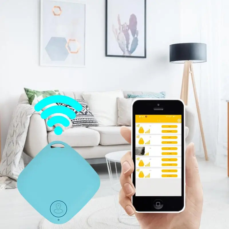 Mini Blutooth 4.2 Tracker Antilost Apparaat Rond Huisdier Kindertas Portemonnee Tracking Smart Finder Locator