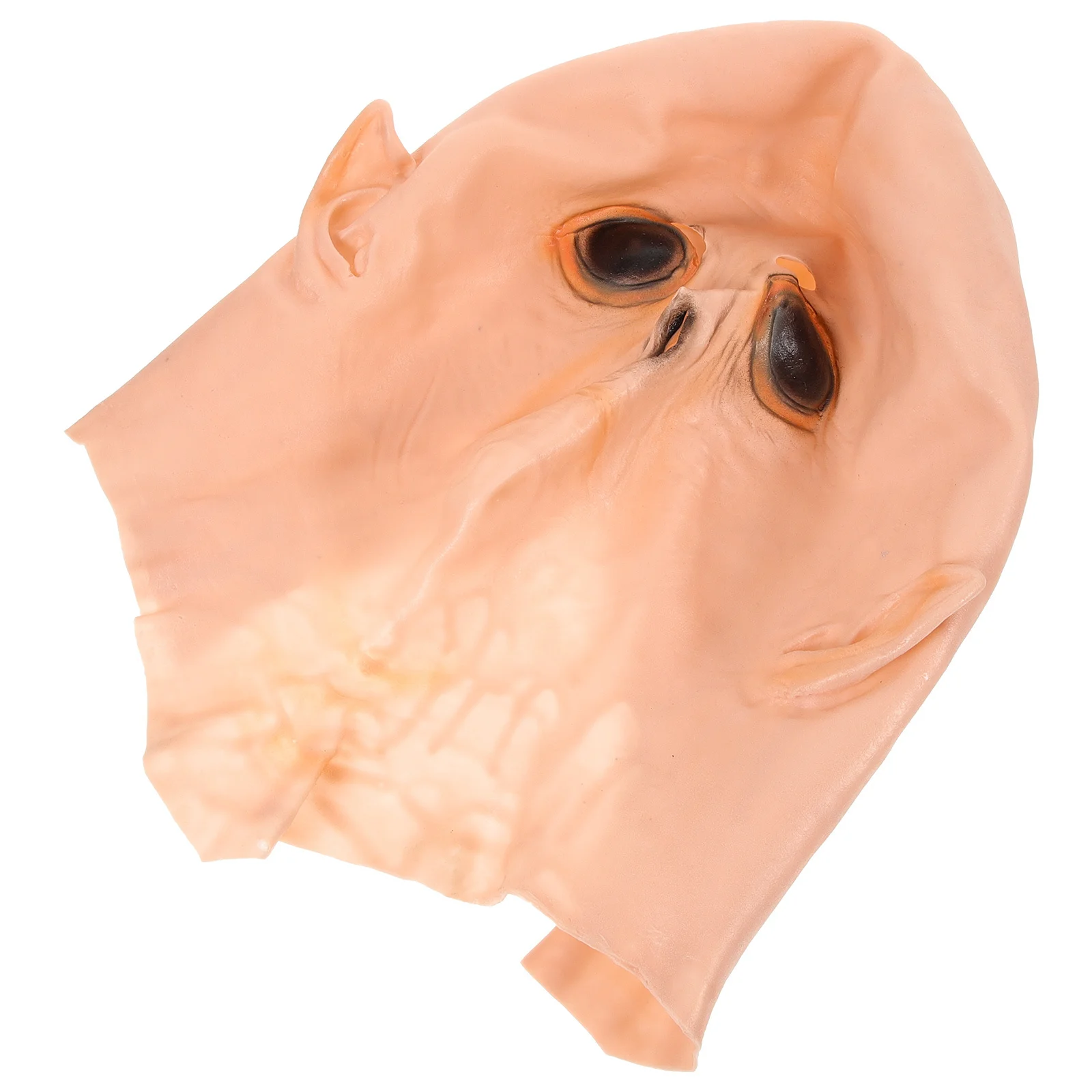 Maska na głowę, kostium horror na Halloween, cosplay, rekwizyt karnawałowy, miękka, wygodna, realistyczny design, motyw UFO