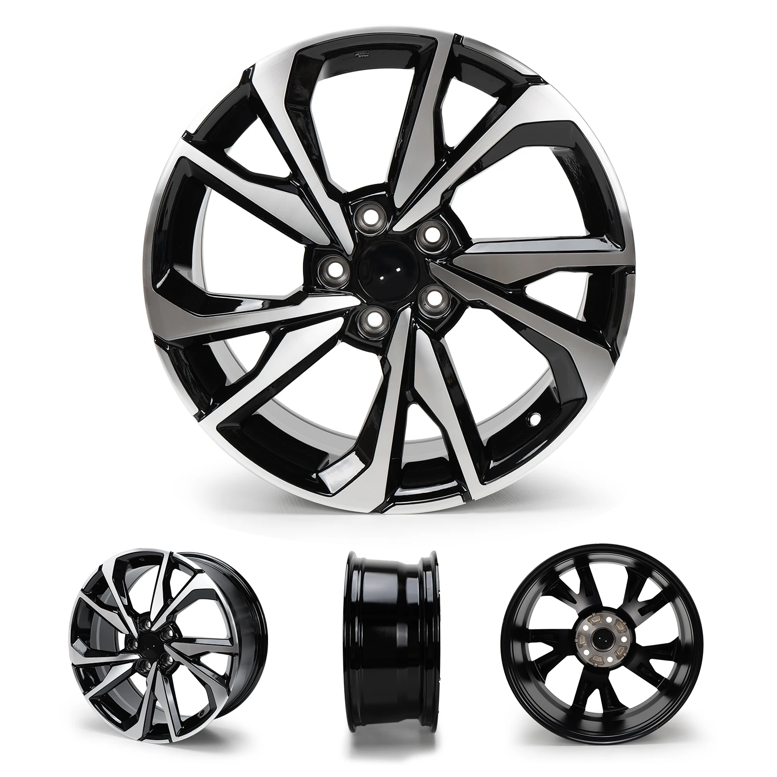 18 X 8 Inch Replacement Wheel Rim for Civic - OEM Quality Aluminum Alloy for 2017 2018 2019 2020 2021 Models