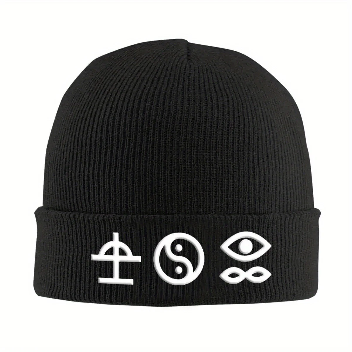 Bad Omens Is An American Metalcore Gorro de punto cálido Gorro de hip hop Gorro Otoño Invierno Gorros al aire libre Sombreros pa