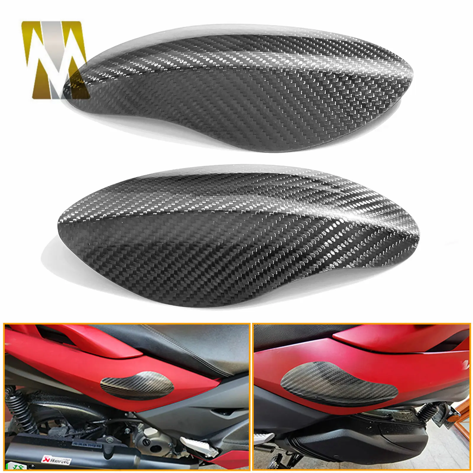 

Защитный чехол для мотоцикла Yamaha XMAX 300 400 125 250 2018-2022, углеродное волокно Xmax300