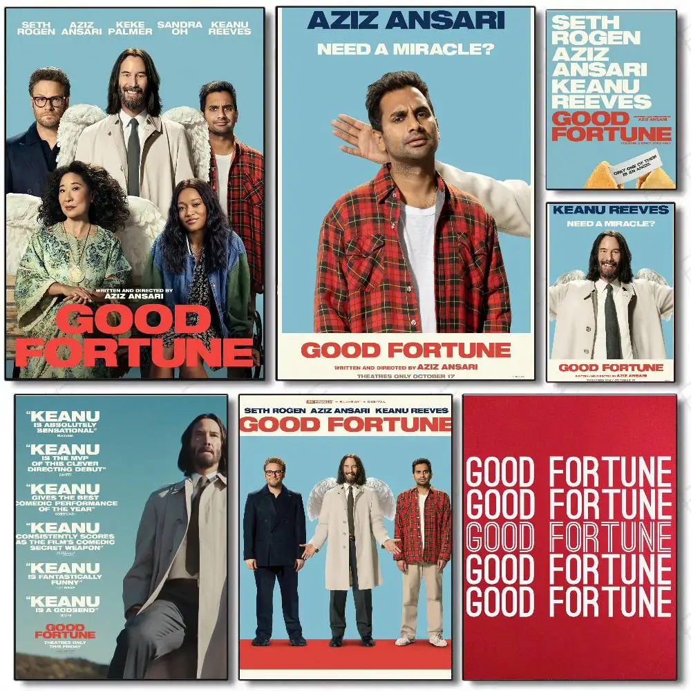 Movie Good F-Fortune Art Sticky Wall Waterproof Home Living Room Bedroom Bar Aesthetic Decoration