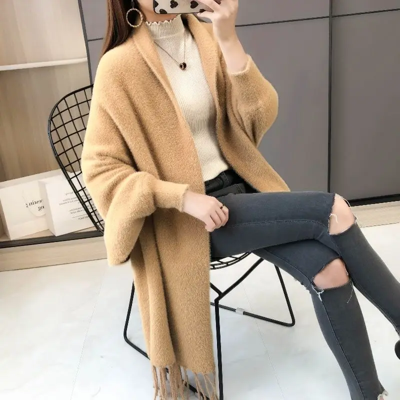 2024 New Mori Girl Style Scarf Women Beach Shawl Wrap Female Cashmere Scarves Chiffon Poncho Winter Cape Blanket Scarf T09