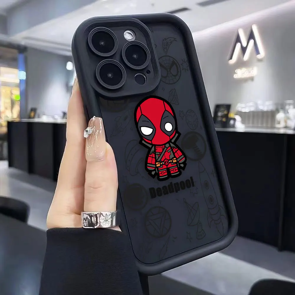 Marvel Iron Spider-Man Deadpool Case For Infinix TECNO POP 8 CAMON 20 SPARK 10 20 SMART 6 7 8 HOT 10 20 30 30I 40 40I Case Shell