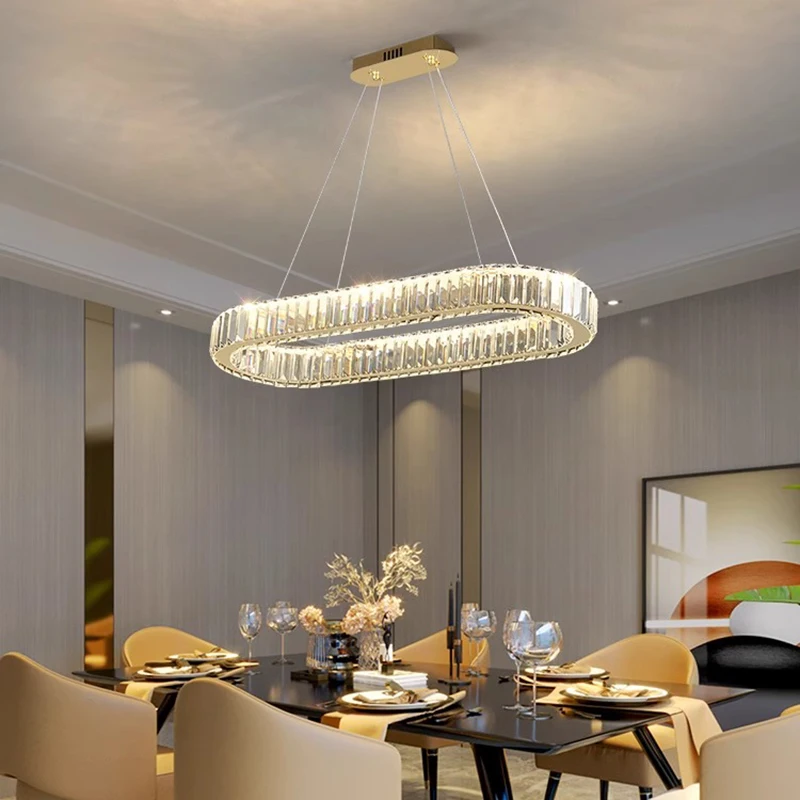 Modern home decoration crystal chandelier, living room Pendant lamp,Dining room Pendant lights, interior lighting