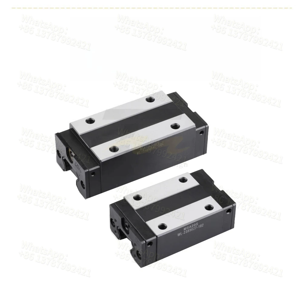 PMI Linear Guide Slider MSA15S-N 20S-N 25S-N 30S-N 35S-N 45S-N MSA15SSSFC MSA20SSSFC MSA30SSSFC MSB25SSSFCN MSB15TS-N