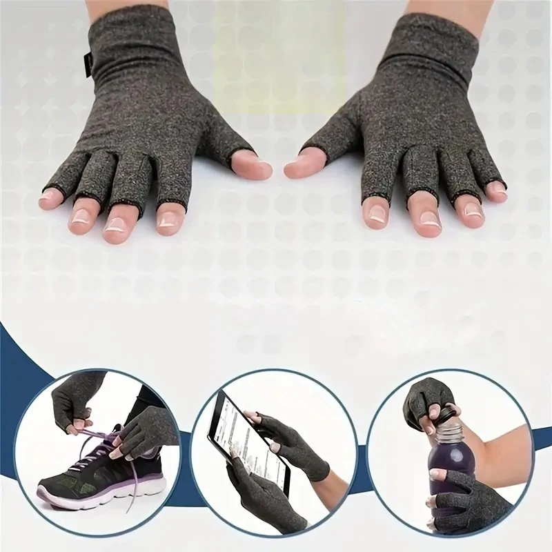 Outdoor Cycling Protective Gloves with Half Finger Anti Slip Design for Easy Use Fully Wrapped Hand Protection