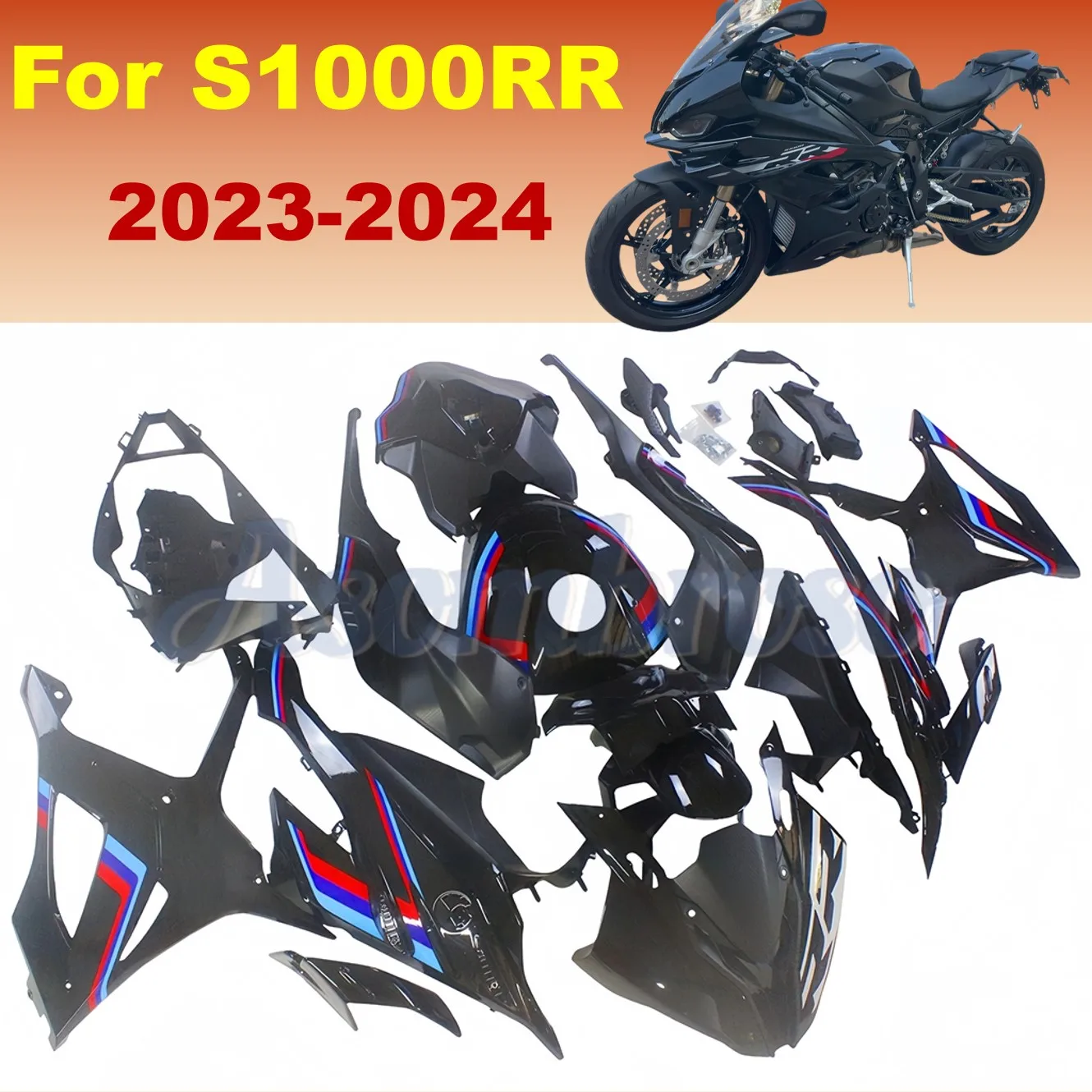

S1000RR 23 24 For BMW S1000 RR 2023 2024 Motorcycle Fairing Body Kit ABS Plastic Protective cover complete set Shell