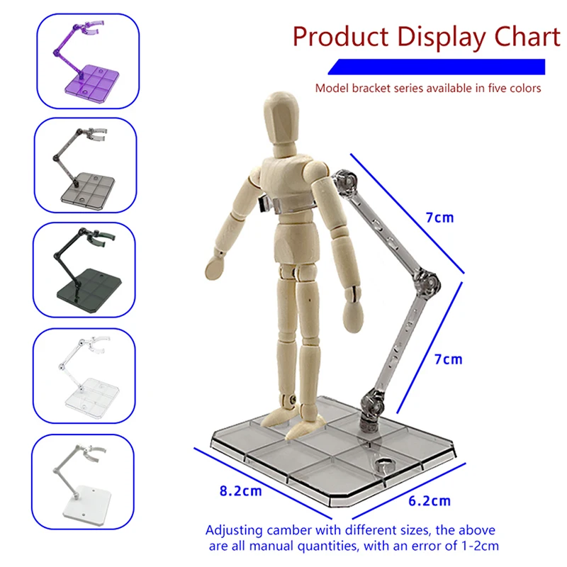 1Set Action Figure Base Suitable Display Stand Bracket for HG 1/144 Cinema Game