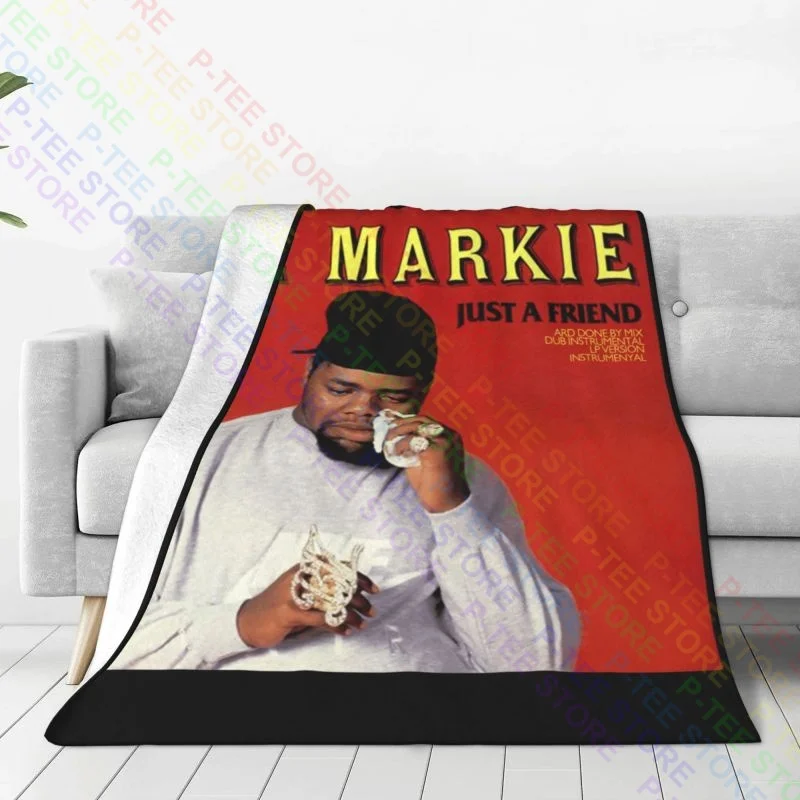 Biz Markie Just A Friend Blanket Thick Raschel All Season Bedding Travel Camping Blanket