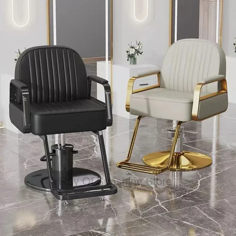 

Comfort Dressing Barber Chair Luxury Woman Gaming Recliner Makeup Barber Chair Beauty Modern Silla Barberia Home Furniture