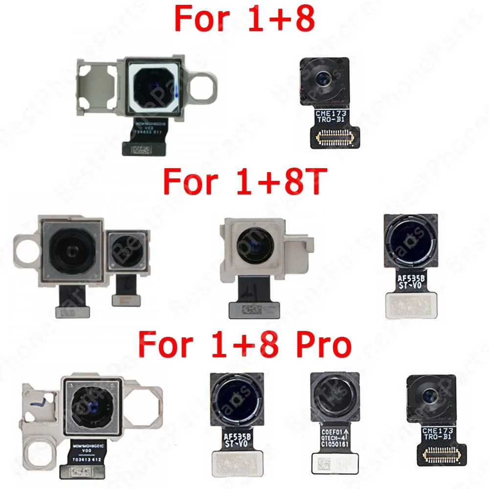 Front Big Rear View Camera Module For Oneplus 8 Pro 1+ 8T 5G One Plus Facing Selfie Back Camera Replacement Spare Parts