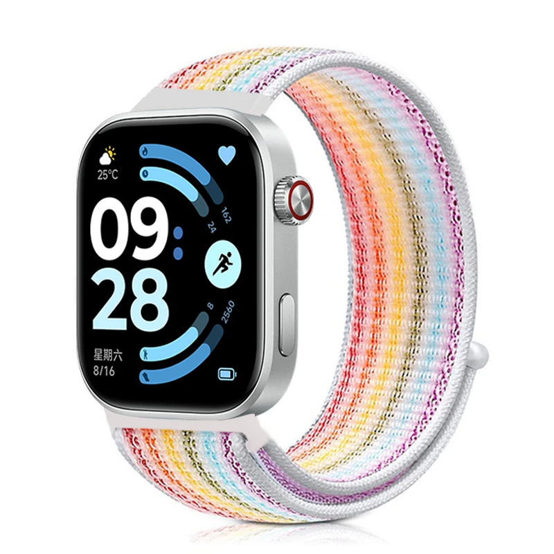 Original Nylon-Schlaufe für Redmi Watch 6 5 4 Armband Zubehör Sport Atmungsaktives Correa Ersatz-Armband Redmi Watch Series Band