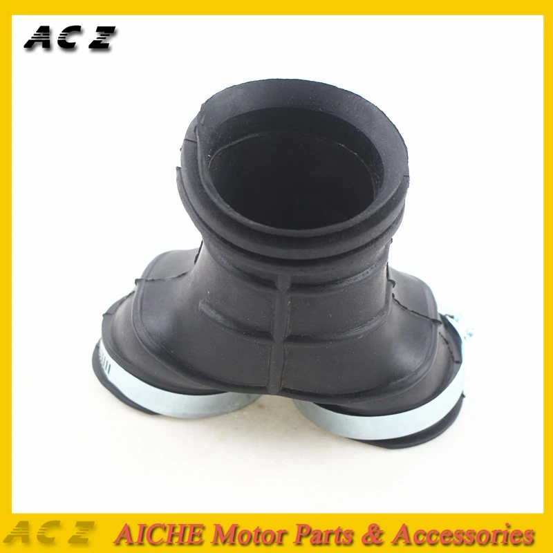 Motorcycle Carburetor Air Box Rubber Tube Manifold Air Filter Interface for Rebel CA250 CMX250 DD250 LF250-L Keeway