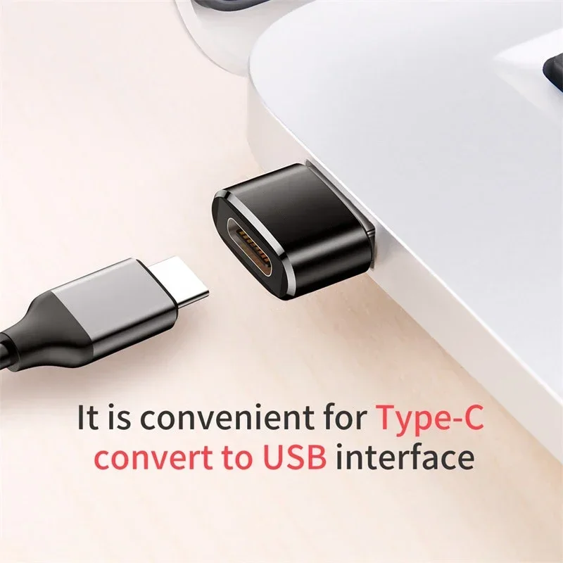 【Fast Delivery】USB to Type C Female OTG Adapter Mini Portable Type C to USB Male Converter High Speed Charging Data Transfer OTG