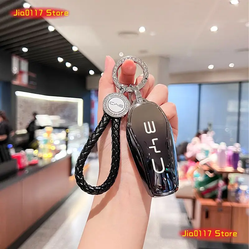 For BYD Destroyer 05 Seal Seagull Dolphin Car Key Holder Keychain Silicone Case Key Cover Free shipping