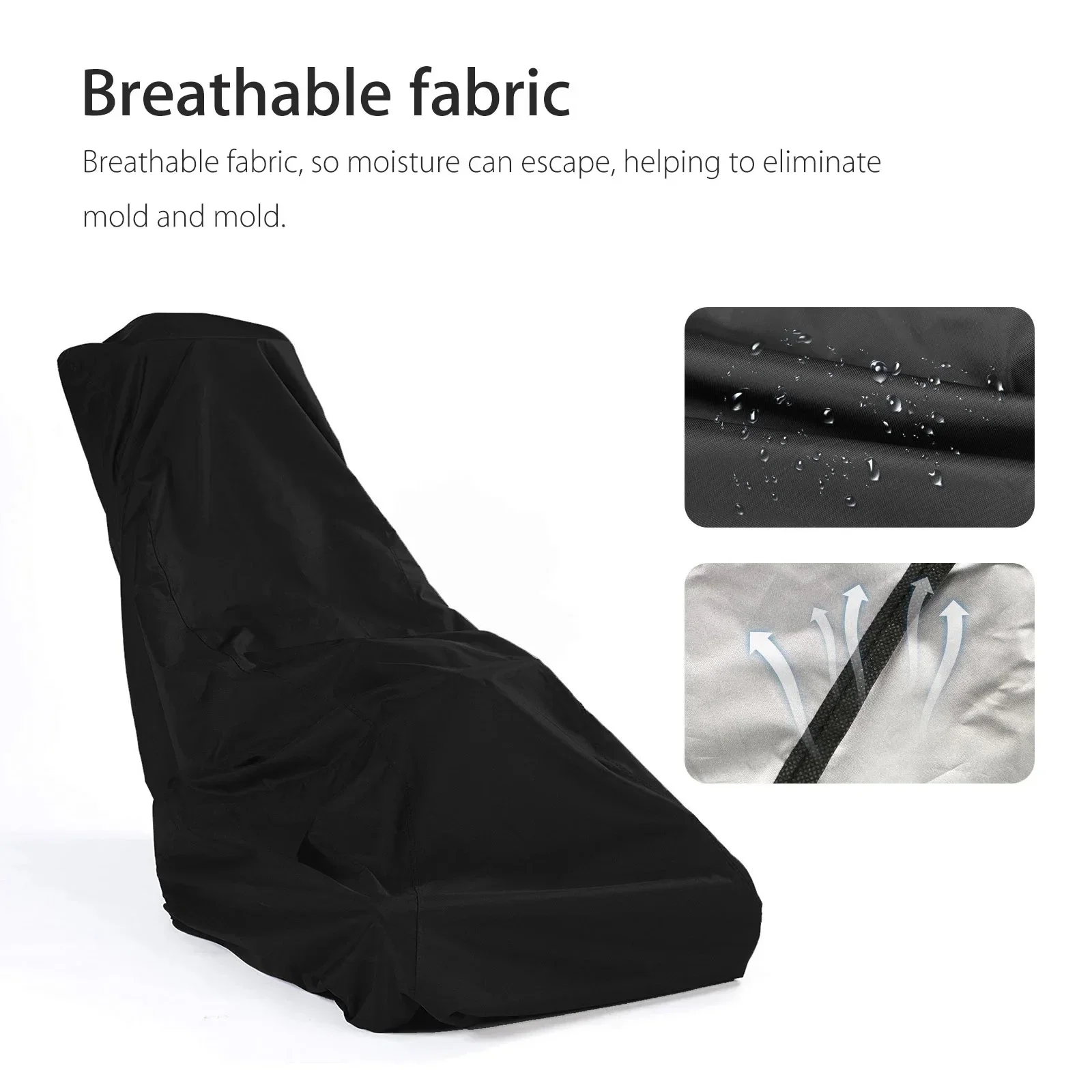 Lawn Mower Cover Outdoor Universal Size Push Mower Cover Waterproof Garden Rainproof Snowproof Anti-dust UV Protective Cover