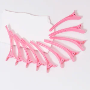 Klip, saç üzerinde kaymaz plastik, 10 adet, kadın tarzı için uygun, büyük ve seyrek 8 kısa saçlı en çok satan kanca-no. 2