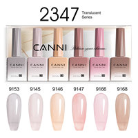 HEMA FREE CANNI Nail Gel Polish Jelly Nude Color Natural Series French Nail 9ml Nail Gel Kit Soak Off UV LED Nails Gel Varnish