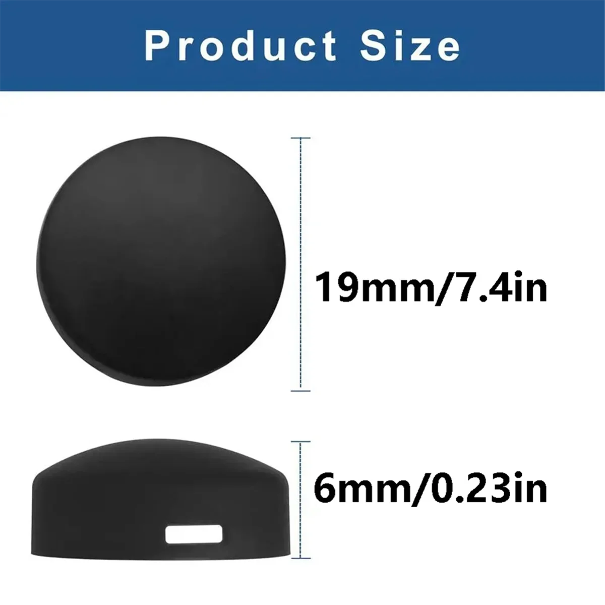 ABLP Pulsante di ricambio da 4 pezzi per Ring Doorbell Pro Correggi il tuo pulsante rotto e screpolato Accessori per campanello Sostituzione campanello
