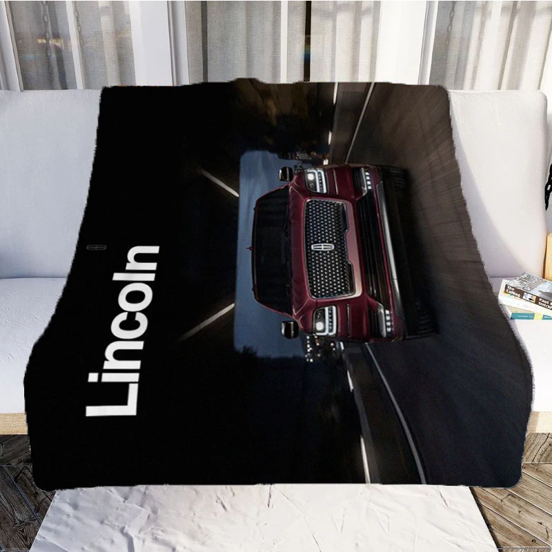 

L-Lincoln Blanket Fashion Flannel Blanket Comfortable Lazy Sofa Cover Blanket Super Soft Sheet Mattress