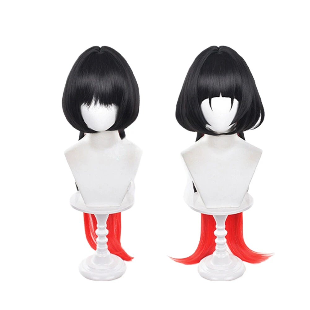 ZZZ Jane Doe perruque jeu Zenless Zone zéro Cosplay perruque femmes 90 cm de Long dégradé cheveux Jane Doe Halloween perruque + bonnet gratuit