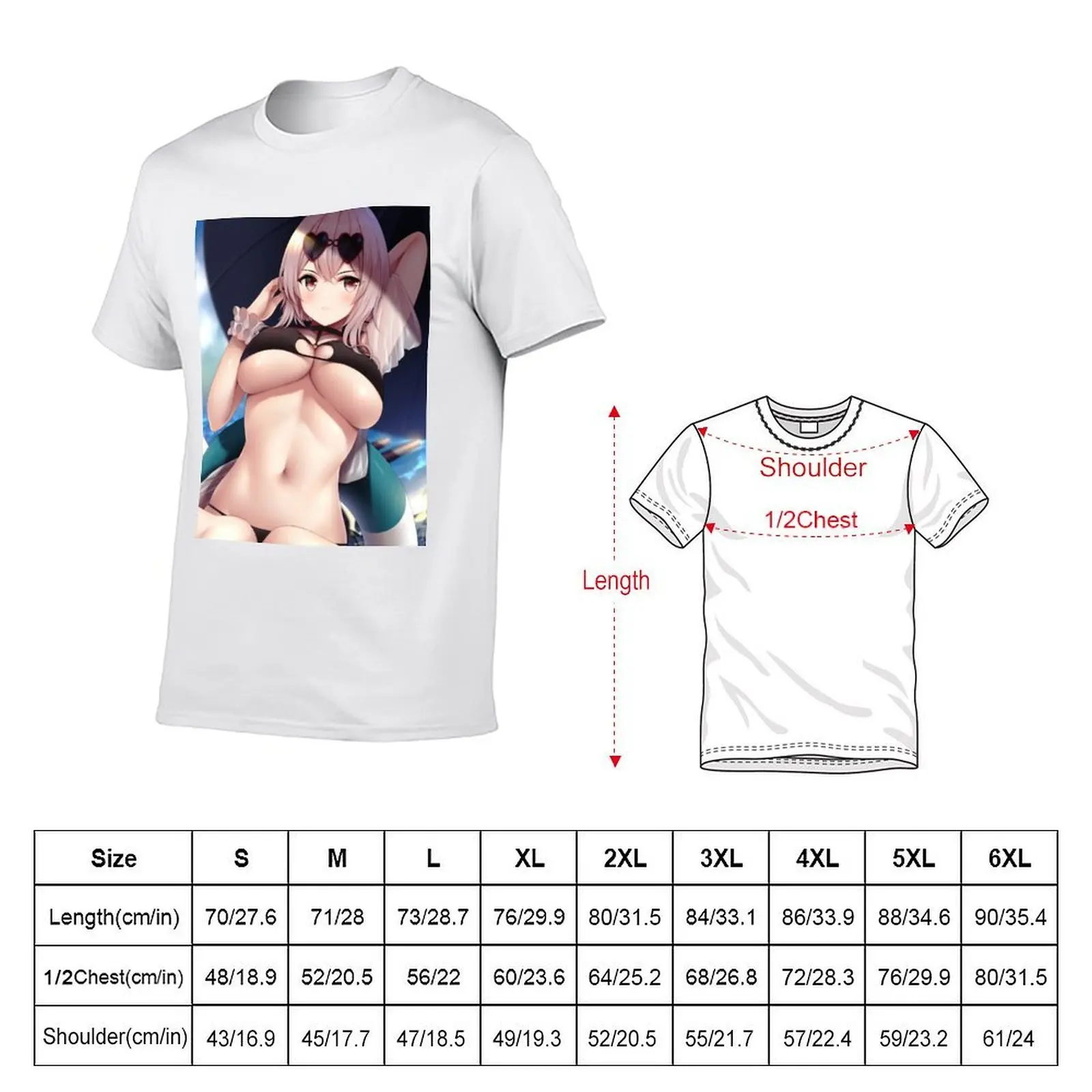 Sirius Halter Bikini Azur Lane T-Shirt t shirts for man pack white man t shirt designer T-Shirt