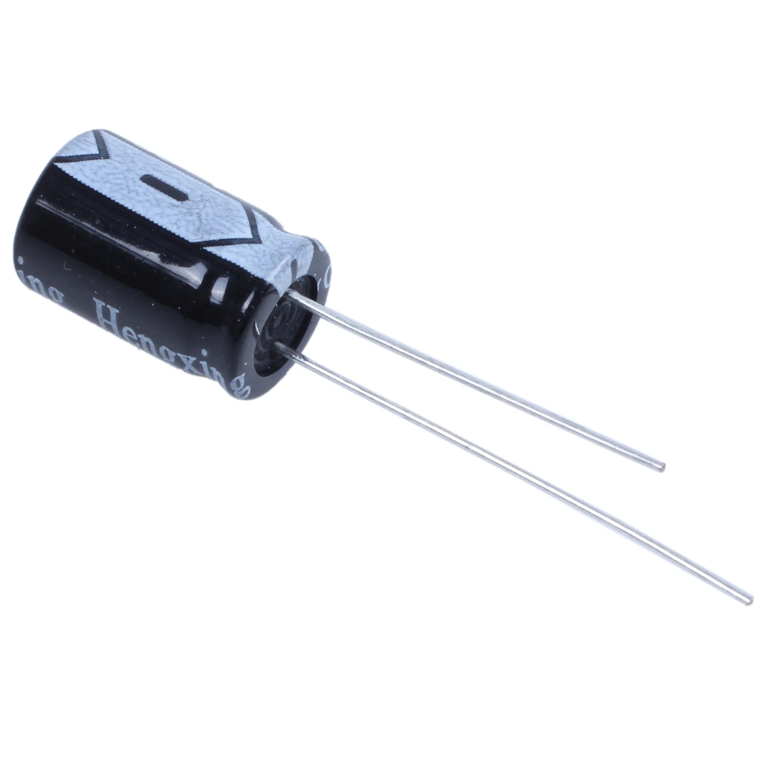 10 x 220uF 35V 105C Radial Electrolytic Capacitor 8x12mm