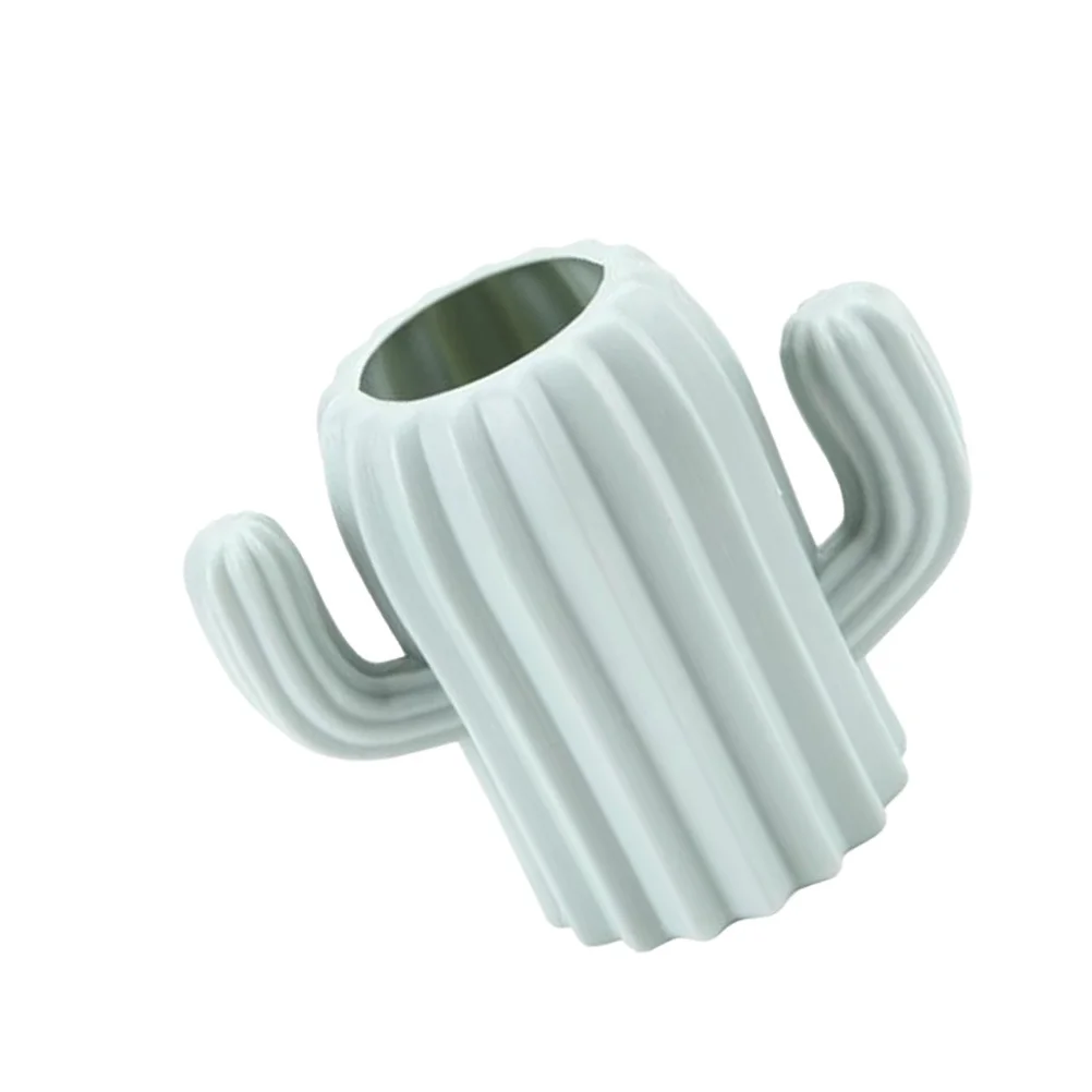 

Premium Cactus Pen Holder Desktop Storage Box for Pens Pencils Makeup Brushes Creative Organizational Container for Home Office