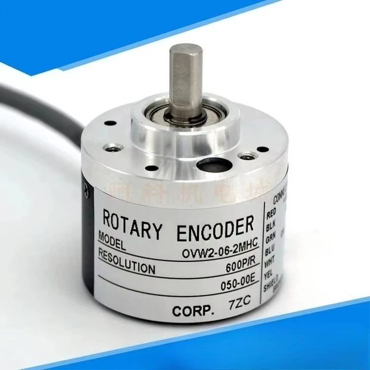 OVW2-20-2MHT 2HMC 2MD Encoder rotativo incrementale 2000 P/R Fotoelettrico ABZ Encoder rotativo incrementale trifase