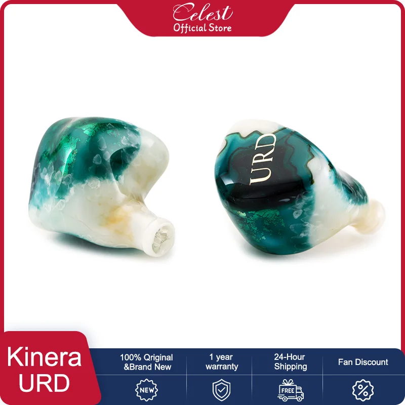 

Kinera URD 2DD + 1BA + 2EST Гибридные драйверы для наушников-вкладышей IEM Hi-Fi гарнитура с 2-контактным съемным кабелем и вилками 2,5 мм/3,5 мм/4,4 мм