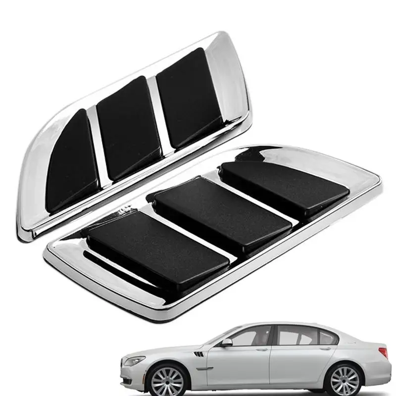 

Side Airflow Fenders Hood Vents Car Shark Gills Automotive Exterior Accessor For Family Friends Home