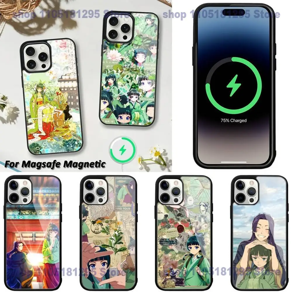 

A-Apothecary D-Diaries Maomao Phone Case For iPhone 17,16,15,14,13,12,11,Plus,Pro,Max,Mini Magsafe Magnetic Wireless Charging