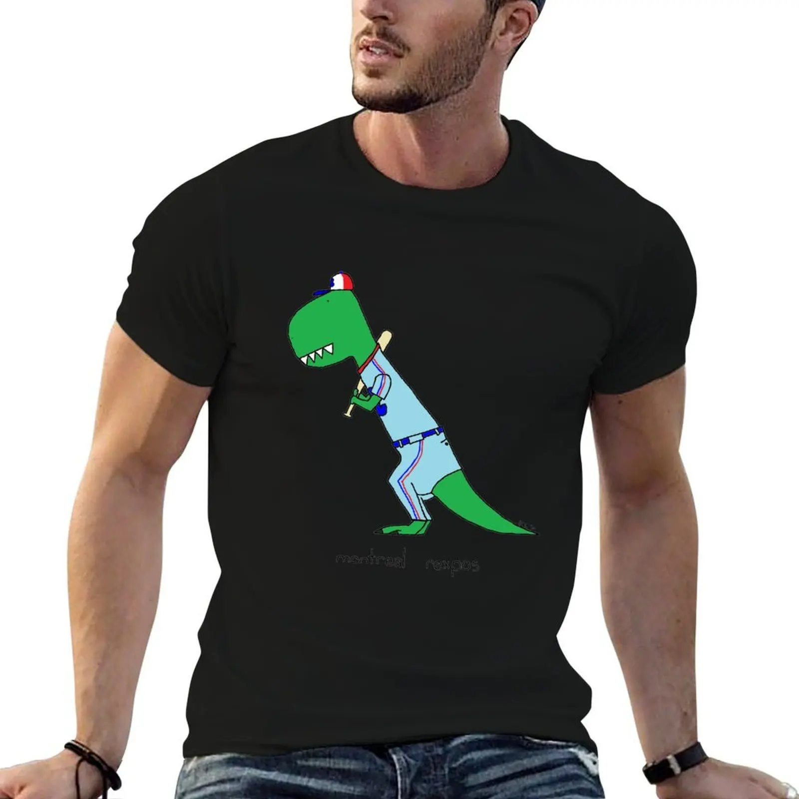 

montreal rexpos T-Shirt mens graphic t shirts t shirt man cotton T-Shirt