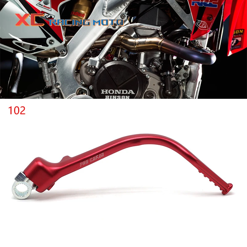 

Motorcycle CNC Kick Start Starter Lever Pedal For HONDA CRF450R CRF 450R 450 R 2012 2013 2014 2015 2016 Pit Dirt Bike Motocross