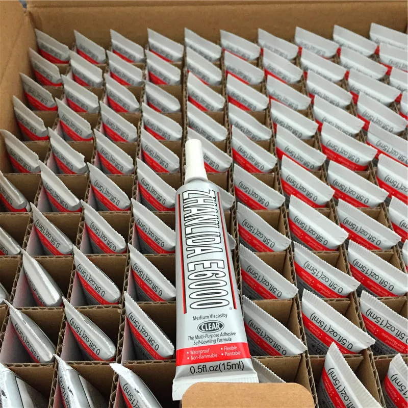 Imagem -05 - Multipurpose Glue para Jóias Strass Faça Você Mesmo Tecido Diamante Vestuário Têxtil 15ml 100 Pcs E6000