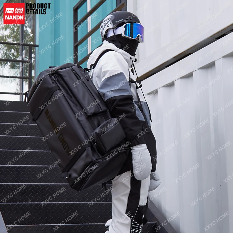 Ski Backpack Multi-Functional Backpack Large Capacity Sports Hand Carrying Mountaineering Board Bag