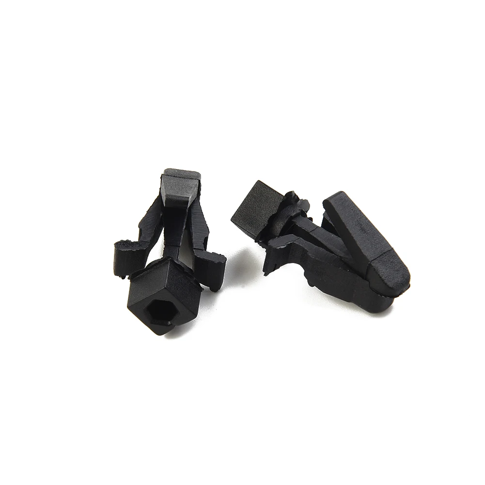 10pcs Clips Fastener Car Corrosion-resistance Efficient Originly Replacement Stable Anti-aging Anti-wear Black