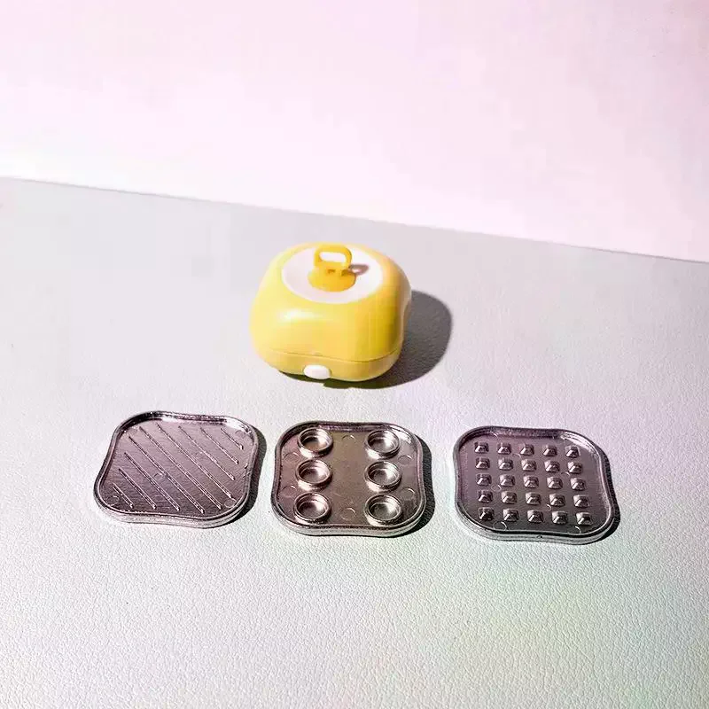 1 مجموعة 1/12 مقياس محاكاة مصغرة البيض المقلاة دمية آلة القلي الصغيرة المطبخ لعبة الطبخ ل إكسسوارات دمي