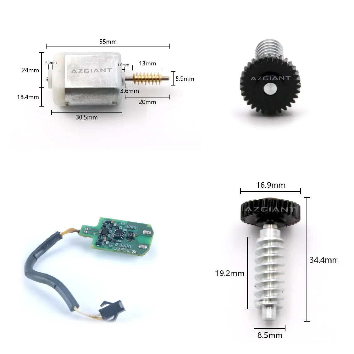 Power Car Parts Rearview Mirror Motor Module for Citroën C4 PicassoMK2, C4 Exclusive 5DR MK2