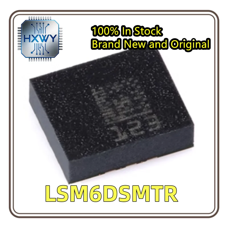 (2/10 Pieces) LSM6DSMTR 6DSM LGA14 6-Axis Inertial Sensor Factory Wholesale Cheap Electronic Component Fast Shipping