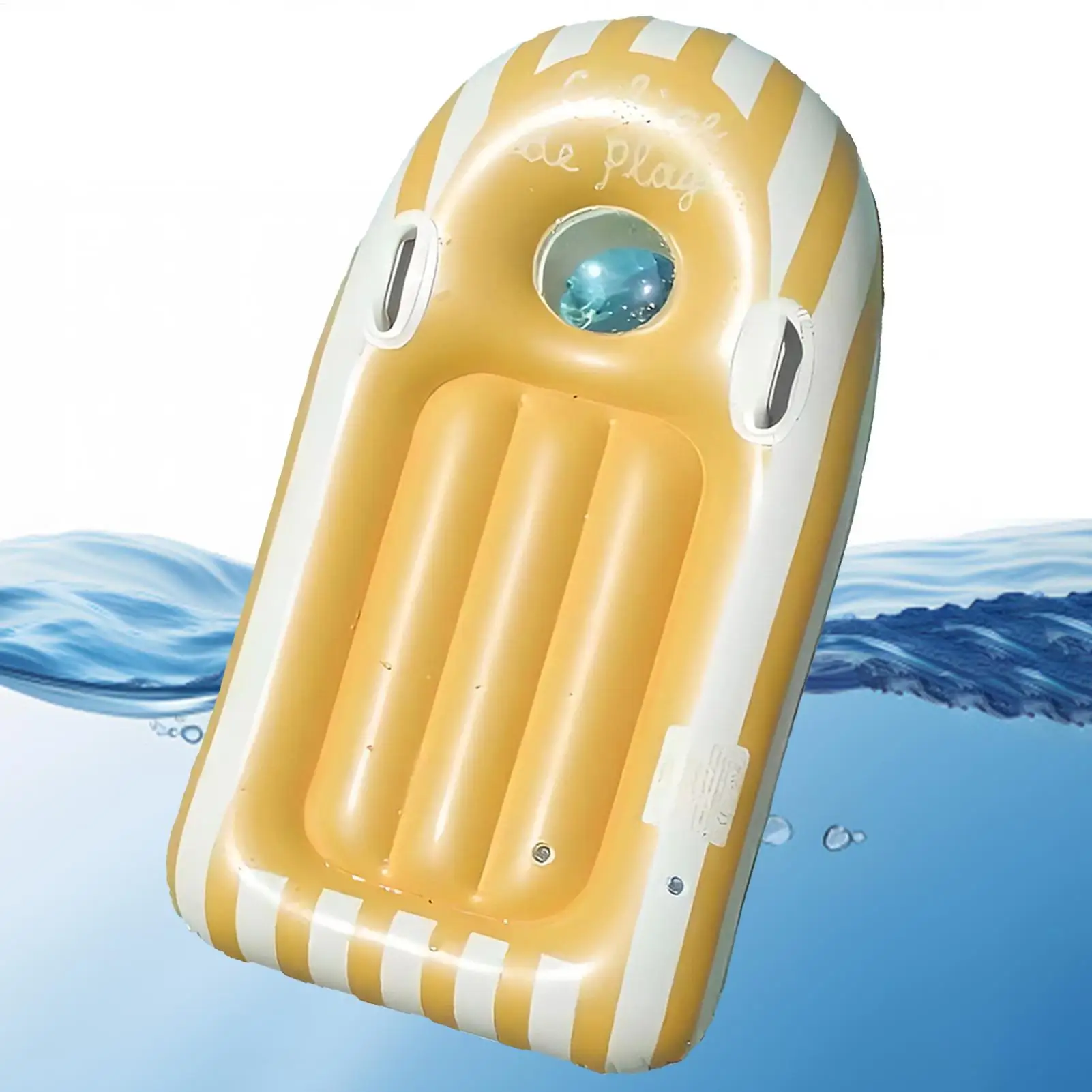 

Inflatable Body Boards Inflatable Floating Lightweight Board Kids Beach Games For Summer Vacation Trip Travel Lake Water Surf