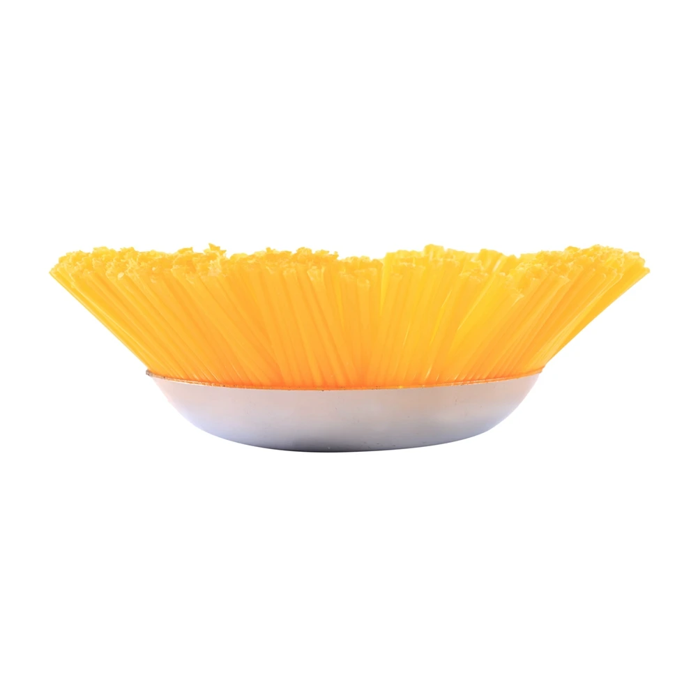 

AB42-2X Nylon Brush Universal Trimmer Brush Head Cutter Durable Garden Tools Outer Diameter 200Mm Inner Hole 25.4Mm