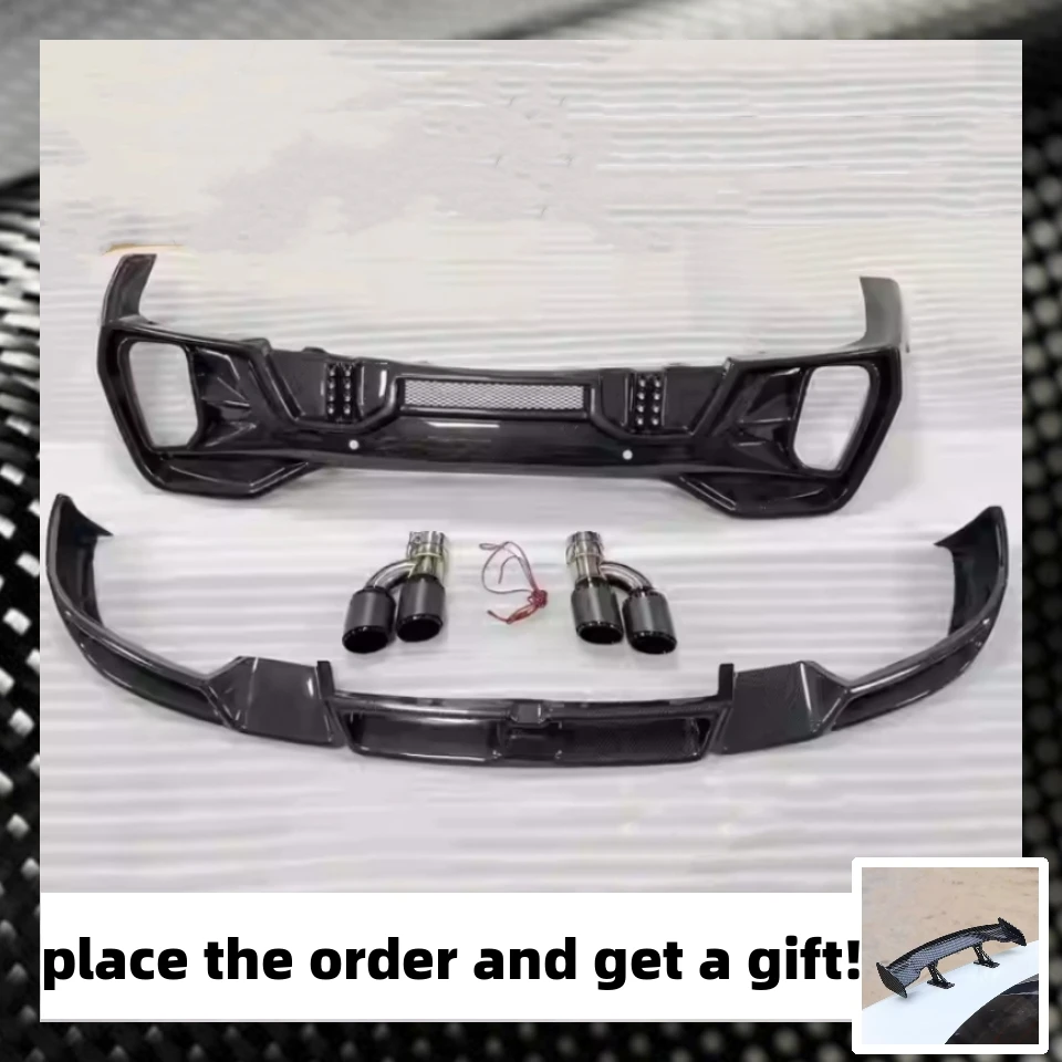 

Carbon Fiber Body Kit for BMW X6 G06 Upgraded to New Style Car Front Lip Rear Lip with Lamp Tail Throat