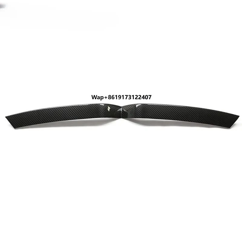 

High Performance Real Dry Carbon Fiber Front Lip Frame Suitable for Model S